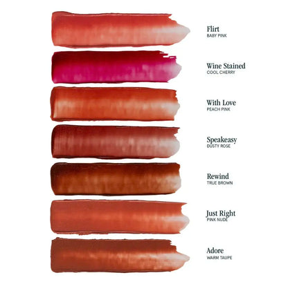 Line & Silk Lip Duo: Soft Glide Lip Liner + Lip Silk Ceramide Hydrating Lipstick-Balm Hybrid