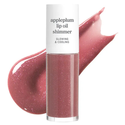 Nooni Korean Apple Shimmer Lip Oil + Lip Stain | Glossy Lip Stain, Tinting & Long Lasting, Moisturizing Lip Care (6 Options) Hydrate Lipgloss Lipstick Makeup Glossy Hydrating Moisturizer Plump Transfer-Proof