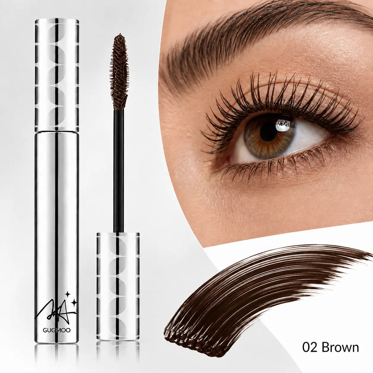 Lash Lift Volumizing Mascara, Lengthening Curling Thickening Defining False Lash Effect Mascara, Buildable Non-Clumping Natural Full Lashes, Beginner Friendly Daily Eye Lash Makeup for Women,Badi Lash Mascara,Back to School
