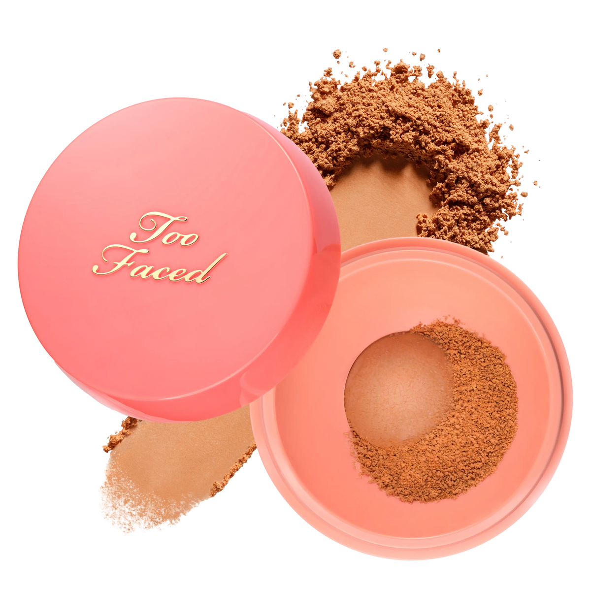 NEW Too Faced Peach Perfector Loose Setting Powder - 24 Hours, Lightweight, Translucent, Brightening & Blurring