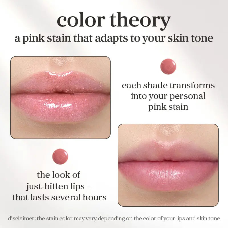 Nooni Korean Apple Shimmer Lip Oil + Lip Stain | Glossy Lip Stain, Tinting & Long Lasting, Moisturizing Lip Care (6 Options) Hydrate Lipgloss Lipstick Makeup Glossy Hydrating Moisturizer Plump Transfer-Proof