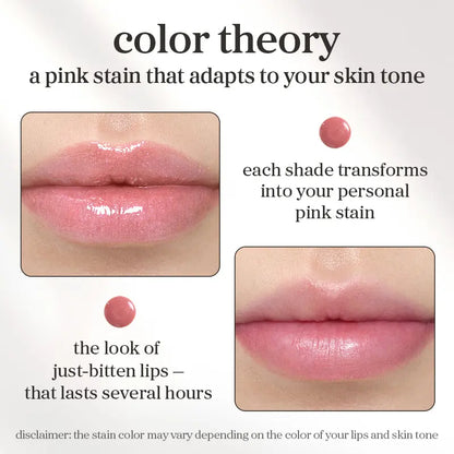 Nooni Korean Apple Shimmer Lip Oil + Lip Stain | Glossy Lip Stain, Tinting & Long Lasting, Moisturizing Lip Care (6 Options) Hydrate Lipgloss Lipstick Makeup Glossy Hydrating Moisturizer Plump Transfer-Proof