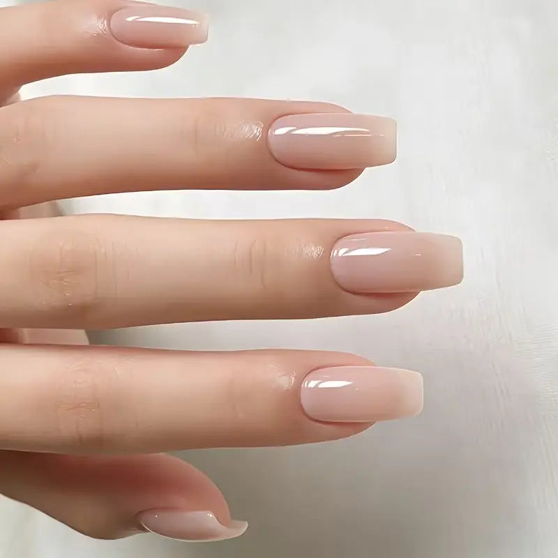 10Ml Keratin Nail Strengthener Polish - Single Bottle, Milky Nude Gloss Finish, Anti-Break Care Formula, Natural Nails Hardener Treatment, Quick Dry for Healthy Manicure