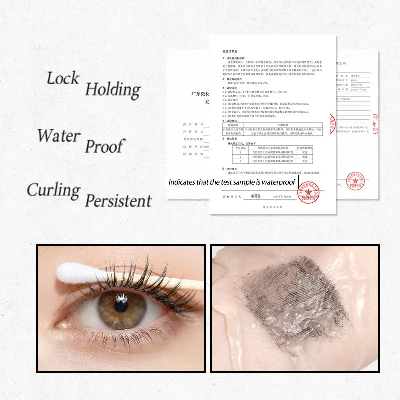 Mascara - Black | Length and Lift | Waterproof Mascara, Curling, Lengthening, Volumizing Mascara | Long-Lasting Formula | Eye Makeup |