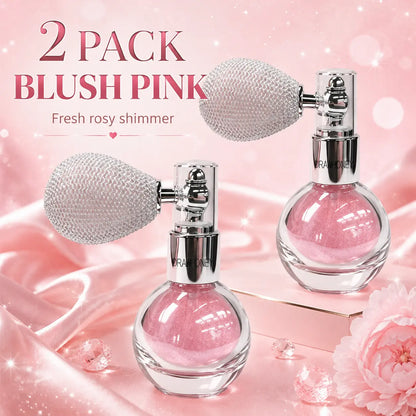 Drawhoney Face & Body Highlighting Powder Spray - Highlighter Makeup, Cosmetics Highlighter, Soft Glow All-Day Illuminator, Portable, No Harsh Texture, Ideal for Dates & Daily Use, Elegant Vibe Daily Makeup Tool
