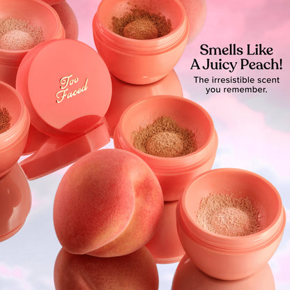 NEW Too Faced Peach Perfector Loose Setting Powder - 24 Hours, Lightweight, Translucent, Brightening & Blurring