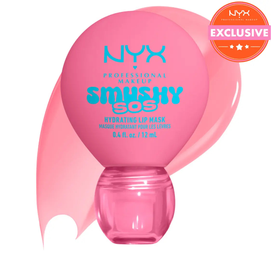 [NEW & EXCLUSIVE] Smushy SOS Hydrating Lip Mask with Hyaluronic Acid, 8 Scents & Shades, NYX Professional Makeup