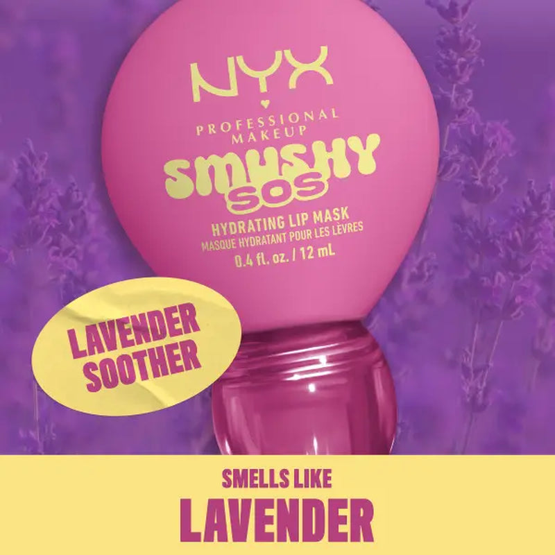 [NEW & EXCLUSIVE] Smushy SOS Hydrating Lip Mask with Hyaluronic Acid, 8 Scents & Shades, NYX Professional Makeup