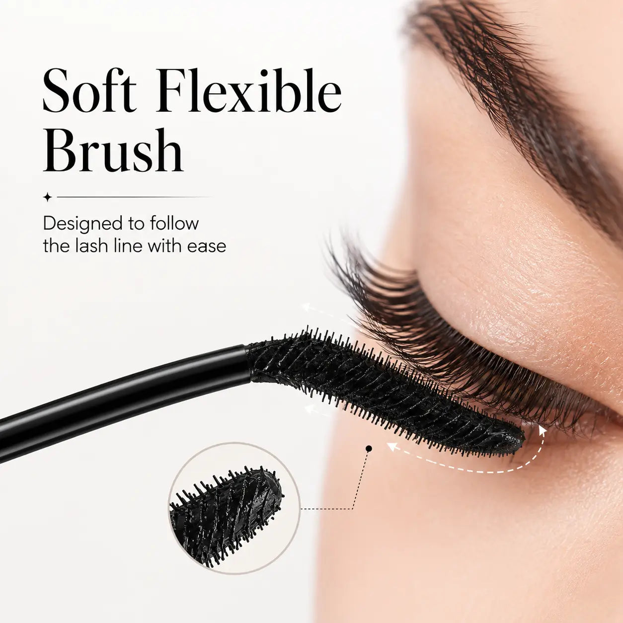 Lash Lift Volumizing Mascara, Lengthening Curling Thickening Defining False Lash Effect Mascara, Buildable Non-Clumping Natural Full Lashes, Beginner Friendly Daily Eye Lash Makeup for Women,Badi Lash Mascara,Back to School