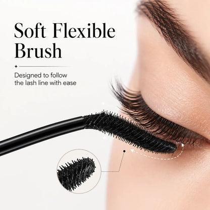 Lash Lift Volumizing Mascara, Lengthening Curling Thickening Defining False Lash Effect Mascara, Buildable Non-Clumping Natural Full Lashes, Beginner Friendly Daily Eye Lash Makeup for Women,Badi Lash Mascara,Back to School