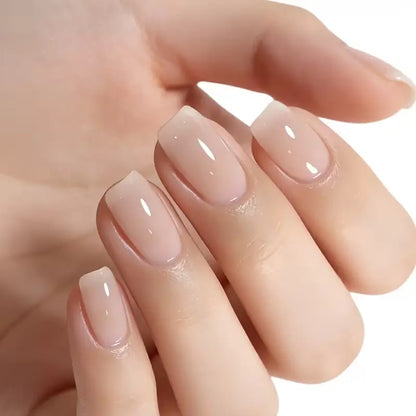 10Ml Keratin Nail Strengthener Polish - Single Bottle, Milky Nude Gloss Finish, Anti-Break Care Formula, Natural Nails Hardener Treatment, Quick Dry for Healthy Manicure