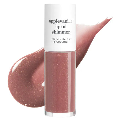 Nooni Korean Apple Shimmer Lip Oil + Lip Stain | Glossy Lip Stain, Tinting & Long Lasting, Moisturizing Lip Care (6 Options) Hydrate Lipgloss Lipstick Makeup Glossy Hydrating Moisturizer Plump Transfer-Proof