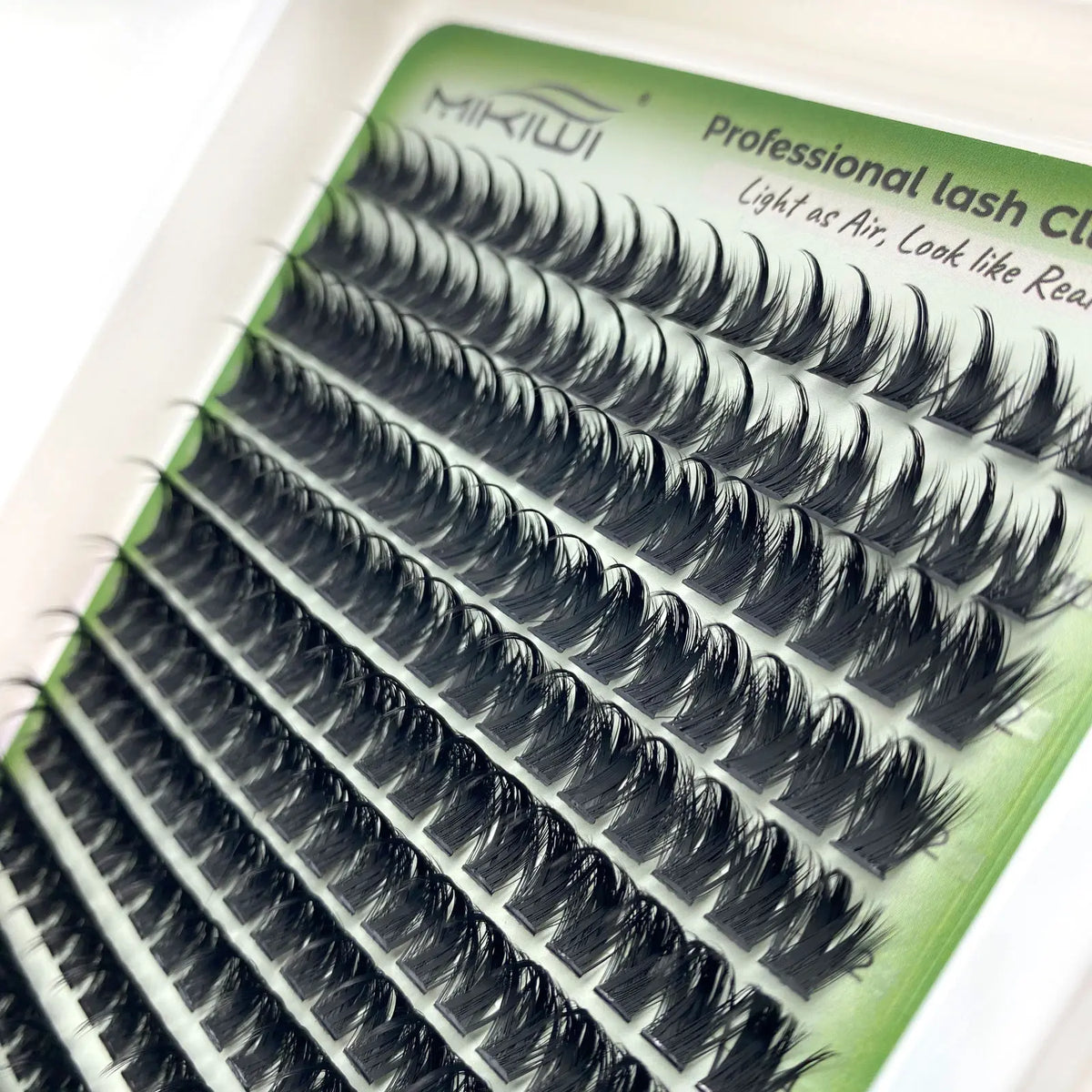 Spiky Cluster False Eyelashes 130/234Pcs Thick Spike Single Cluster Eyelashes 10-18Mm Super Fluffy Fairy Style D/DD Curl Faux Mink Comic Look Eyelash Extensions