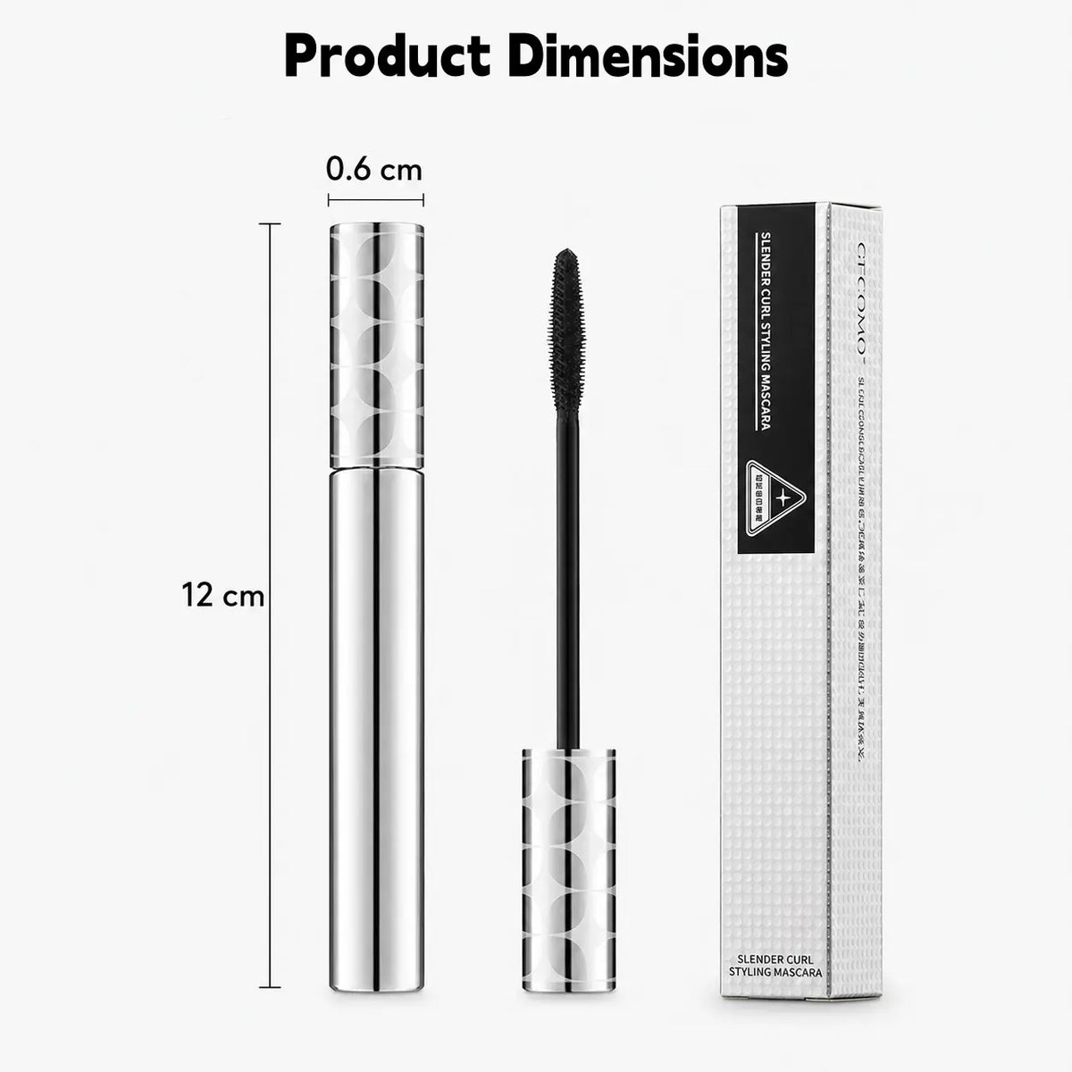 Lash Lift Volumizing Mascara, Lengthening Curling Thickening Defining False Lash Effect Mascara, Buildable Non-Clumping Natural Full Lashes, Beginner Friendly Daily Eye Lash Makeup for Women,Badi Lash Mascara,Back to School