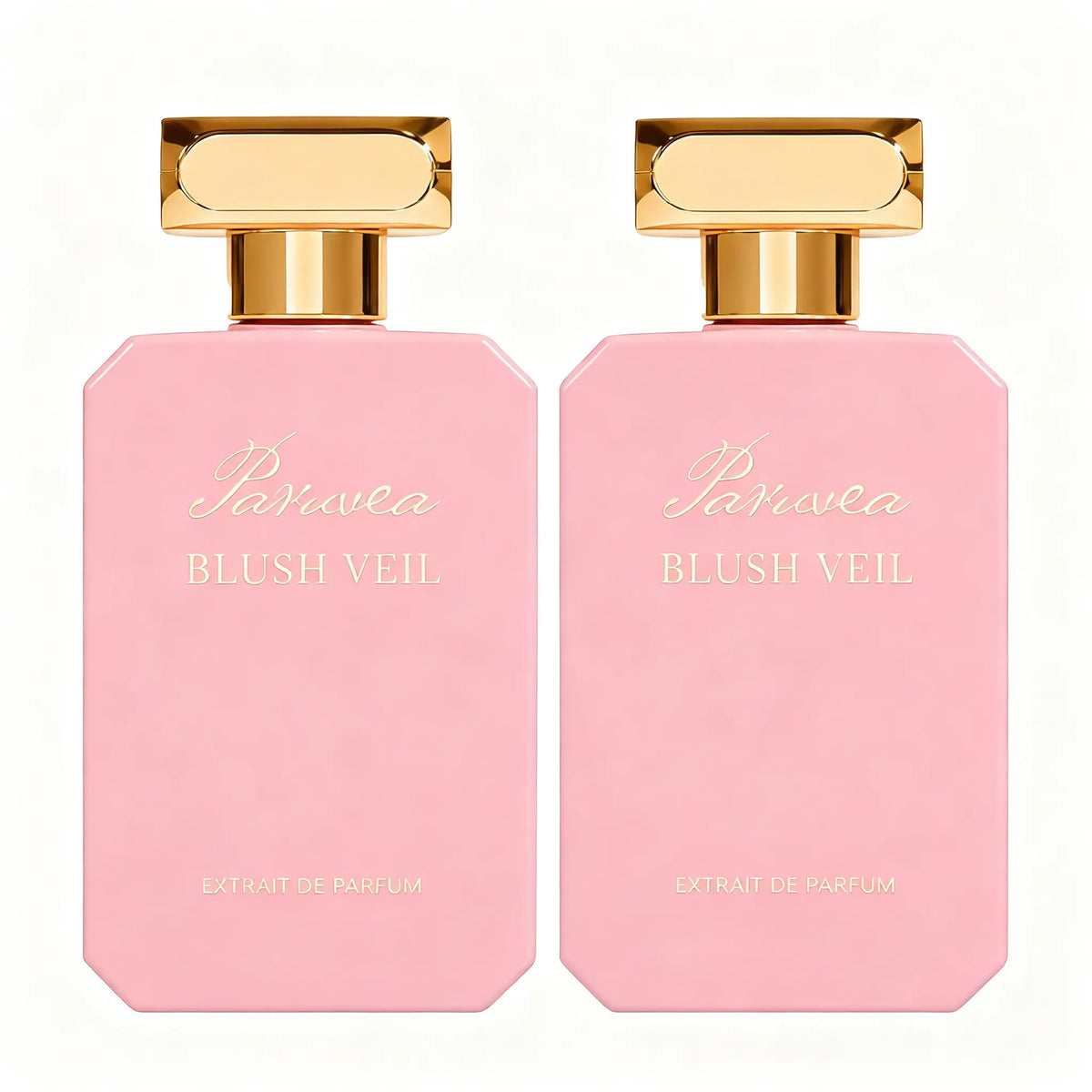 Paruvea Blush Veil Extrait De Parfum | Sweet Creamy Strawberry Milkshake | Blackberry Vanilla Jasmine | Soft Feminine Fruity Floral Perfume 100Ml (3.4 Fl Oz), #Backtoschool