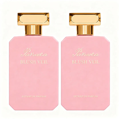 Paruvea Blush Veil Extrait De Parfum | Sweet Creamy Strawberry Milkshake | Blackberry Vanilla Jasmine | Soft Feminine Fruity Floral Perfume 100Ml (3.4 Fl Oz), #Backtoschool