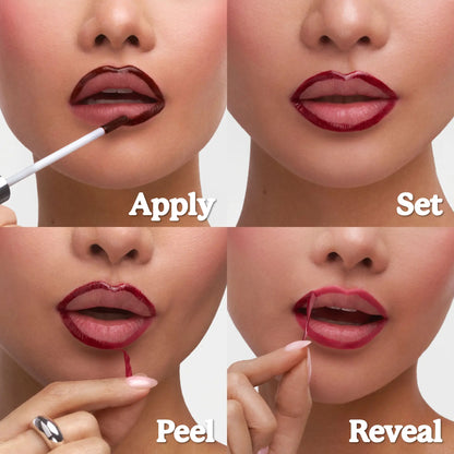 Sacheu Jumbo Lip Liner STAY-N - Peel-Off Lip Liner Stain - All Day & Night Lip Liner with Hyaluronic Acid & Vitamin E - Long Lasting Formula - 0.3 Fl Oz / 8.75 Ml
