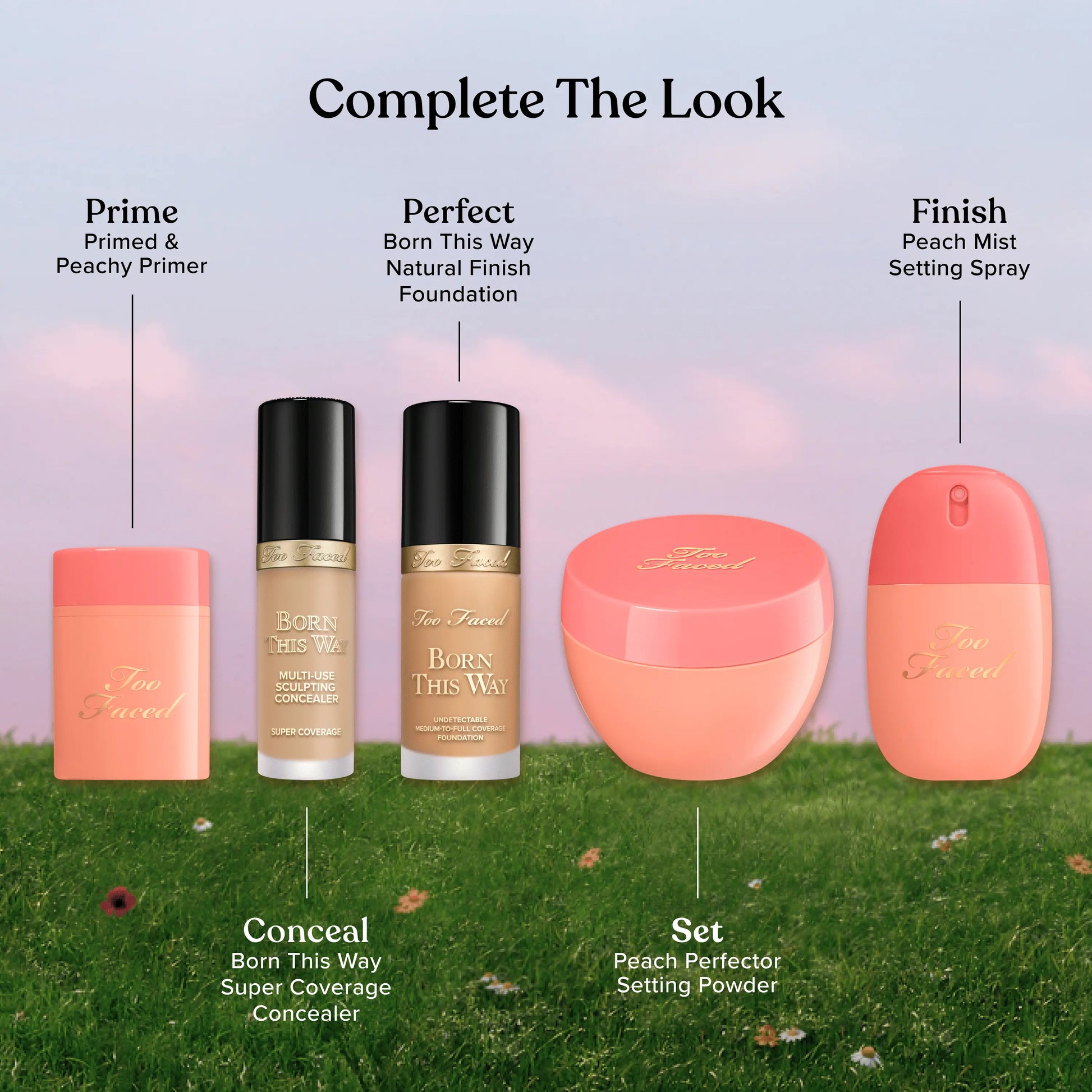 NEW Too Faced Peach Perfector Loose Setting Powder - 24 Hours, Lightweight, Translucent, Brightening & Blurring