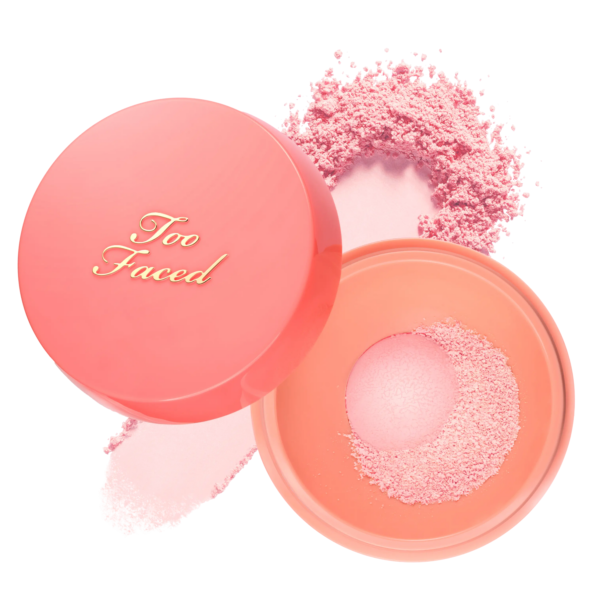 NEW Too Faced Peach Perfector Loose Setting Powder - 24 Hours, Lightweight, Translucent, Brightening & Blurring