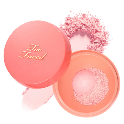 NEW Too Faced Peach Perfector Loose Setting Powder - 24 Hours, Lightweight, Translucent, Brightening & Blurring