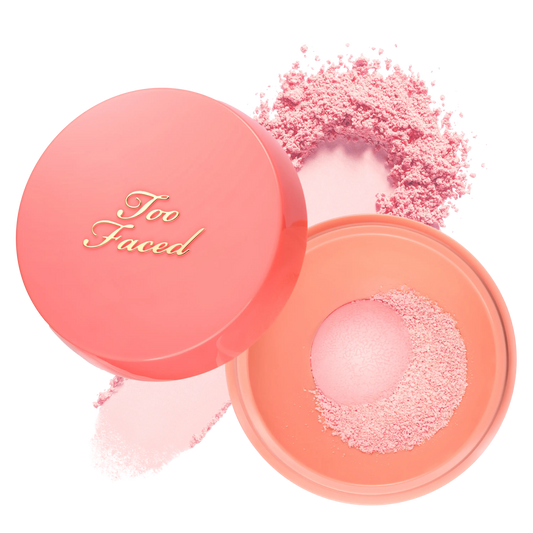 NEW Too Faced Peach Perfector Loose Setting Powder - 24 Hours, Lightweight, Translucent, Brightening & Blurring
